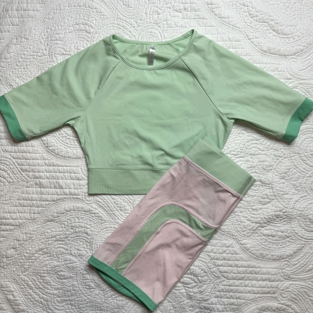 Fabletics Set Shorts - Top Size Small - image 1